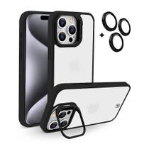 Capa case capinha para iPhone 15 Pro - Gravity Preta-Gshield Capa case capinha para iPhone 15 Pro - Gravity Preta-Gshield