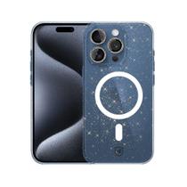 Capa case capinha para iPhone 15 Pro Max - MagSafe Glitter - Gshield Capa case capinha para iPhone 15 Pro Max - MagSafe Glitter - Gshield