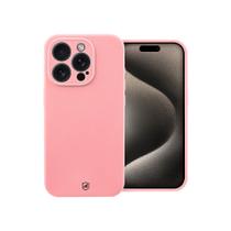 Capa case capinha para iPhone 15 Pro Max - Silicon Premium Rosa - Gshield Capa case capinha para iPhone 15 Pro Max - Silicon Premium Rosa - Gshield