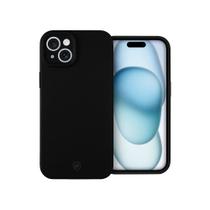 Capa case capinha para iPhone 15 - Silicon Premium Preta - Gshield