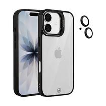 Capa case capinha para iPhone 17 - Gravity Preta - Gshield Capa case capinha para iPhone 17 - Gravity Preta - Gshield