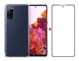 Capa Case Capinha + Pelicula 3d Vidro Para Galaxy S20 Fe