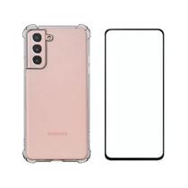 Capa Case Capinha + Película De Vidro 3d 5d Galaxy S22 Capa Case Capinha + Película De Vidro 3d 5d Galaxy S22