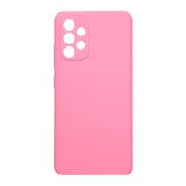 Capa Case Capinha Premium Silicone Cover Rosa Galaxy A32 4G (tela 6.4)