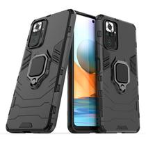 Capa Case Capinha Redmi Note 10 Pro 4G - Protetora Anti Impacto Queda Armor Militar Anel e Base