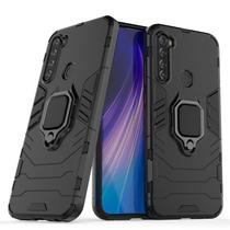 Capa Case Capinha Redmi Note 8 - Protetora Anti Impacto Queda Armor Militar Anel de dedo e Base
