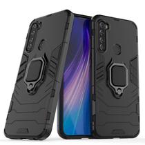 Capa Case Capinha Redmi Note 8T - Protetora Anti Impacto Queda Armor Militar Anel de dedo e Base