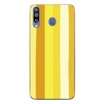 Capa Case Capinha Samsung Galaxy M30 Arco Iris Amarelo - SHOWCASE