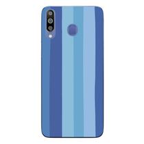 Capa Case Capinha Samsung Galaxy M30 Arco Iris Azul - SHOWCASE