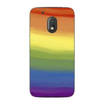 Capa Case Capinha Samsung Galaxy Moto G4 Play Arco Iris Aquarela