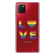 Capa Case Capinha Samsung Galaxy NOTE 10 LITE Arco Iris Love - SHOWCASE