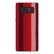 Capa Case Capinha Samsung Galaxy NOTE 8 Arco Iris Vermelho