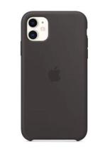 Capa Case Capinha Silicone Aveludado Iphone 11 - Preto