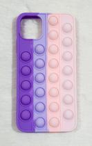 Capa Case Capinha Silicone Bolha Iphone 11 Pro Max 6.5 Anti Stress Pop It