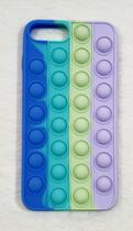 Capa Case Capinha Silicone Bolha Iphone 7 Plus 5.5 Anti Stress Pop It