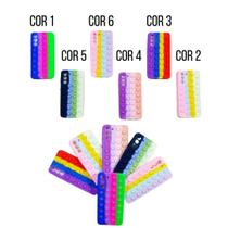 Capa Case Capinha Silicone Bolha Samsung Galaxy S21 6.2 Anti Stress Pop It Capa Case Capinha Silicone Bolha Samsung Galaxy S21 6.2 Anti Stress Pop It