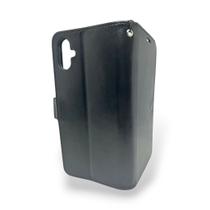 Capa Case Carteira Preta Flip Samsung Galaxy A05 / A06 / A16 / M15 / M35