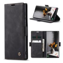 Capa Case Carteira Samsung Galaxy S26 Ultra material sintético Magnética Porta Cartões CaseMe Premium Capa Case Carteira Samsung Galaxy S26 Ultra material sintético Magnética Porta Cartões CaseMe Premium