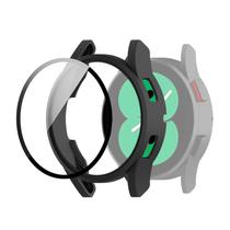 Capa Case com Pelicula de Vidro 3D compativel com Samsung Galaxy Watch 4 44mm SM-R870 e SM-R875 - LTIMPORTS