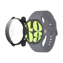 Capa Case com Pelicula de Vidro 3D compativel com Samsung Galaxy Watch 6 44mm Sm-R940 BT e Sm-R945 LTE - LTIMPORTS