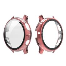 Capa Case com Película de Vidro p/ Active 2 44mm - Pink Rose