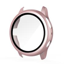 Capa Case com Película de Vidro p/ Active 2 44mm - Pink Rose Fosco Capa Case com Película de Vidro p/ Active 2 44mm - Pink Rose Fosco