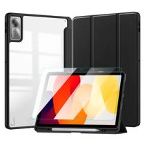 Capa Case Com Slot + Vidro Para Tab Xiaomi Redmi Pad Se 11