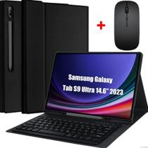 Capa Case Com Teclado TouchPad + Mouse Bluetooth Para Tablet S9 Ultra
