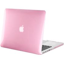 Capa Case Compativel com Macbook PRO 13" RETINA A1502 A1425 2012 a 2015 - ROSA CRISTAL