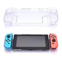 Capa Case Cristal Ergonômico policarbonato Transparente Proteção Total Compatível com Nintendo Switch - T&Z