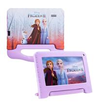 Capa case da Frozen Infantil Maleta p/ Tablet M7 WIFI Nb409 Nb355 - 7 polegadas