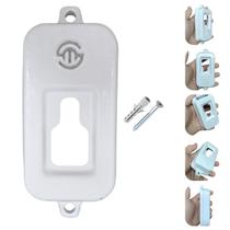 Capa Case de Proteção Cinza Para Campainha Intelbras CIB 101