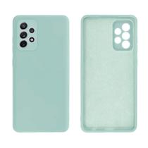 Capa Case de Silicone Compatível com A72 Azul