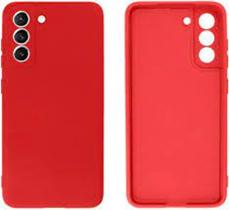 Capa Case de Silicone Compatível com S22 Plus vermelho