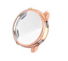 Capa Case De Silicone Para Galaxy Watch Active Sm-R500 Cor Gold Rose - 123smart