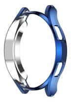 Capa Case De Silicone Para Smartwatch Galaxy Watch 4 Classic 46mm/ watch4 Classic 46mm - Azul