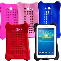 Capa Case de Silicone para Tablet Samsung Galaxy Tab3 7 T110 T113 T116 - 7 Polegadas Capa Case de Silicone para Tablet Samsung Galaxy Tab3 7 T110 T113 T116 - 7 Polegadas