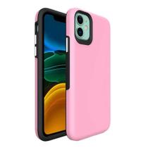 Capa case double lux iphone 12 iphone 12 pro 6.1" - rosa - Iwill