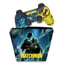 Capa Case e Skin Adesivo Compatível PS3 Controle - Watchmen