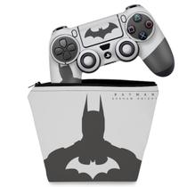 Capa Case e Skin Compatível PS4 Controle - Batman Arkham - Special Edition - Pop Arte Skins