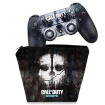 Capa Case e Skin Compatível PS4 Controle - Call Of Duty Ghosts - Pop Arte Skins
