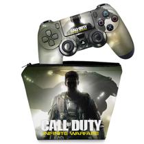 Capa Case e Skin Compatível PS4 Controle - Call of Duty: Infinite Warfare