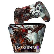 Capa Case e Skin Compatível PS4 Controle - Darksiders - Wrath of War