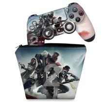 Capa Case e Skin Compatível PS4 Controle - Destiny 2
