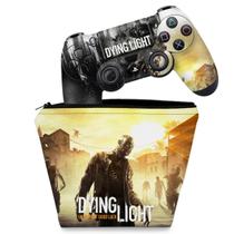 Capa Case e Skin Compatível PS4 Controle - Dying Light
