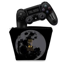 Capa Case e Skin Compatível PS4 Controle - Final Fantasy XV Bundle
