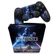 Capa Case e Skin Compatível PS4 Controle - Star Wars - Battlefront 2