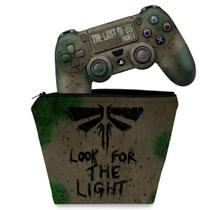Capa Case e Skin Compatível PS4 Controle - The Last of Us Part 1 I
