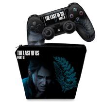 Capa Case e Skin Compatível PS4 Controle - The Last Of Us Part 2 II B