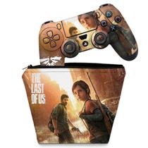 Capa Case e Skin Compatível PS4 Controle - The Last of Us